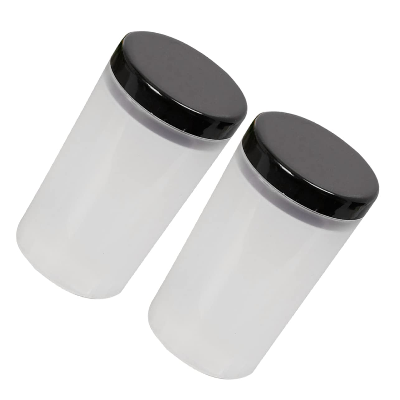 Veemoon 2pcs Artist Brush Paint Brush Cleaning Bottle Pen Washing Bottle for Nail Art