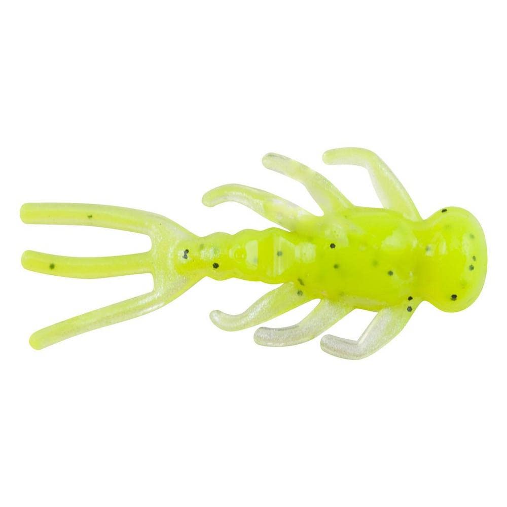 Berkley PowerBait Mayfly Fishing Soft Bait, Chartreuse Shad