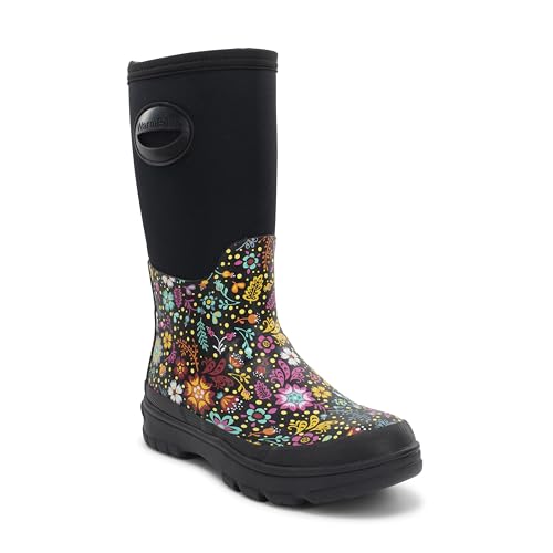 Western Chief Women's Neoprene Faux Fur Mid Insulated Waterproof Cold Weather Boots