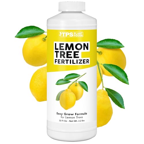 Lemon Tree Fertilizer for Lemon Trees and Citrus, Liquid Plant Food, 32 oz (1 Quart)