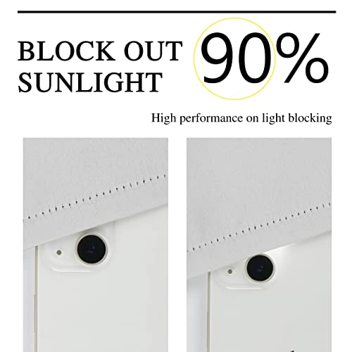 Homechoice Decor Thermal Insulated Blackout Window Curtains, Boho Ruched Window Treatments With 3 Rows Of Butterfly Flowers, Rustic Rod Pocket Drapes For Room, 54" W X 84" L, 2 Panels, Camel (Lq-30) #TOP5