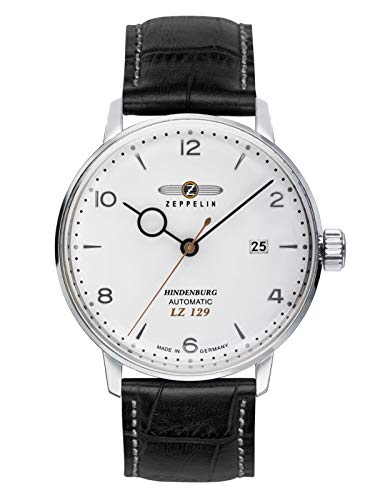 Zeppelin lz129 Hindenburg Reloj para Hombre Analógico de Automático con Brazalete de...