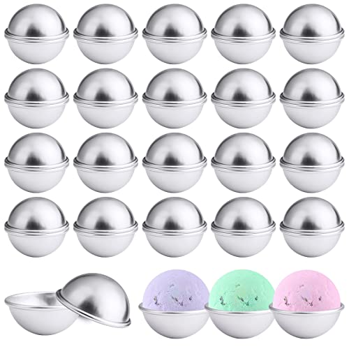 40PCS- Bath Bomb Mold Kit, 20 Set Soap Mold & Bath...