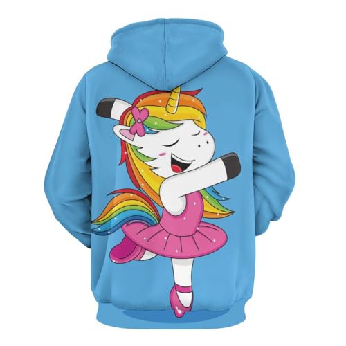 Sweat à capuche licorne pull unisexe idéal pour vos soirées cocooning