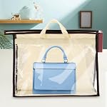 8 Pack Clear Handbag Storage Bags, 4 Assorted Size Dust Bag Cover - Image 2