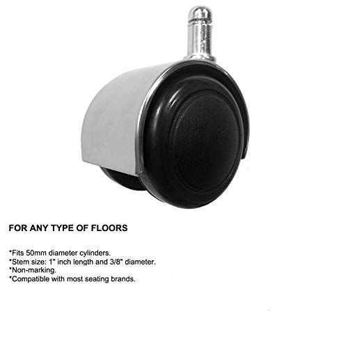 Image of Perch Clean Room Ergonomic Industrial Chair with Large Back and Footring, Counter Height