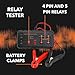 12V Automotive Relay Tester, Car Battery & Alternator Test Kit | Relay Switch & Circuit Inspector | Tests 4 & 5 Pin Relays | Battery Tester | Alternator Tester | Sound Troubleshooting | Patented