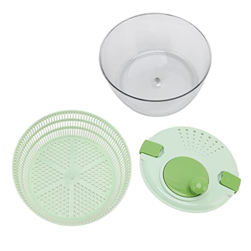 Spinner de salada, 4L Secador de legumes PP Salad Spinner Tigela de escorredor de salada multifuncio