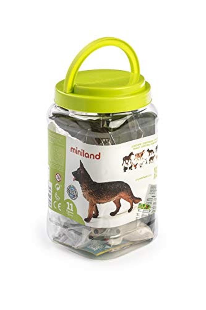 Miniland Tierfiguren, Bauernhoftiere, 11 Figuren-27420