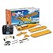 Park10 Toys RC Plane Upgrade 5 Channels 3D/6G J3-CUB RC Airplane for Adults 1406 Brushless Motor Outdoor Stunt RC Glider with Spare Propeller and 2 Batteries (Yellow)