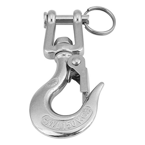 Crochet pivotant acier inoxydable 304 pour éviter torsion chaîne levage - 2