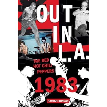 Capa do livro Red Hot Chili Peppers: Out in L.A (em português)