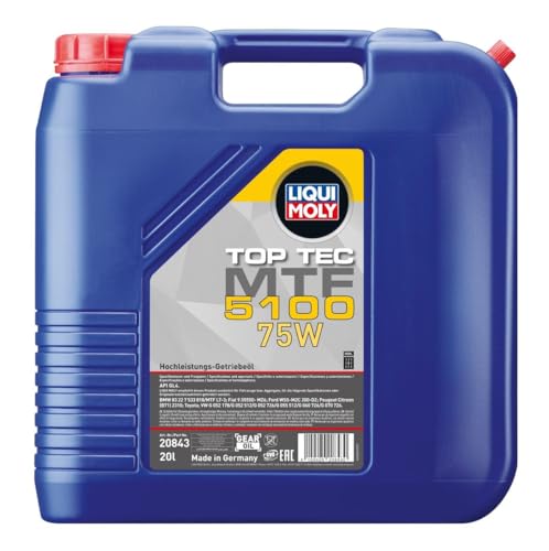 LIQUI MOLY Top Tec MTF 5100 75W | 1 L | Getriebeöl | Hydrauliköl | Art.-Nr.: 20842