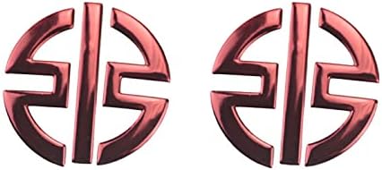Red 3D Raised H2 Motorcycle Fairing Body Emblems Stickers Fuel Tank Pad Decals Set for Kawadaki Ninja H2 H2R