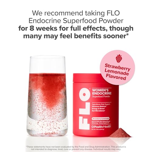 O Positiv FLO Women’s Endocrine Superfood Powder – Supports Healthy Cortisol Levels, Hormonal Balance, Thyroid & Gut Health – Multivitamin Plus Rhodiola, DIM, Myo-Inositols, Red Superfood– 25 Servings - Thumbnail 3