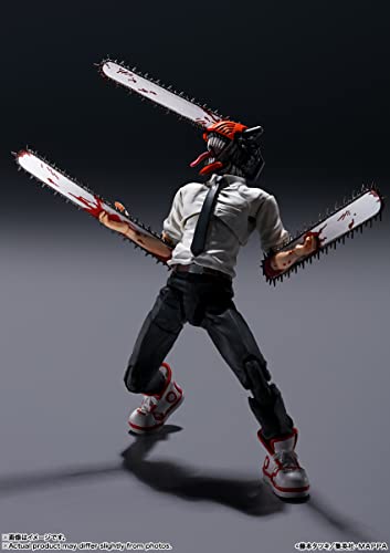 Image of TAMASHII NATIONS - Chainsaw Man - Chainsaw Man, Bandai Spirits S.H.Figuarts Action Figure