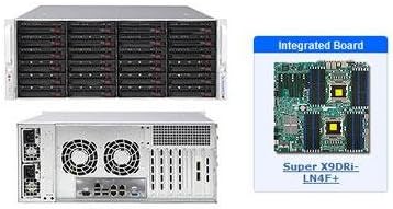 Supermicro SuperServer 6047R-E1R24N Barebone System - 4U Rack-mountable - Intel C602 Chipset - Socket R LGA-2011-2 x Total
