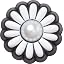 Flower With Pearl