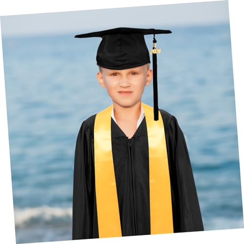Robe de graduation pour enfants, cadeau de diplôme en polyester - 7