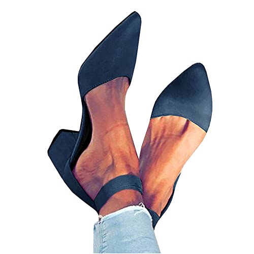 Chaussures talons hauts femmes dentelle confort professionnel - 2