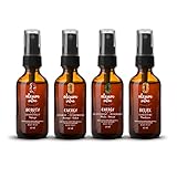 OLEUM VITAE Kit Body Mists Cítricos + Menta Romero. Fragancias Corporales con Aceites Esenciales
