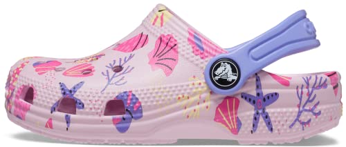 Sabots Crocs Classic Pool Party Clog T pour enfant rose ballerina pointure 19/20
