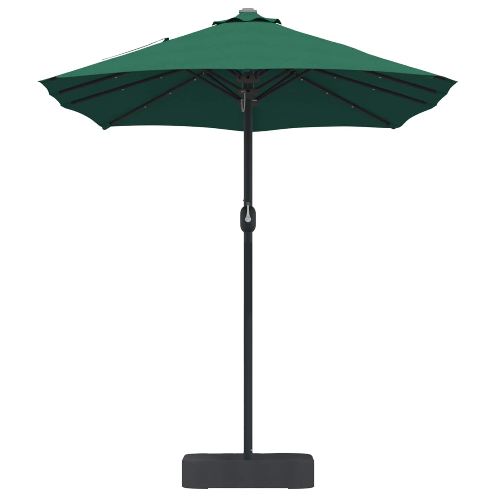 Parasol ogrodowy, piaskowy, antracytowy, odporny na działanie promieni UV, poliester, 385 x 209 cm, z wysuwaną markizą boczną, ochrona przed wiatrem, na taras lub balkon