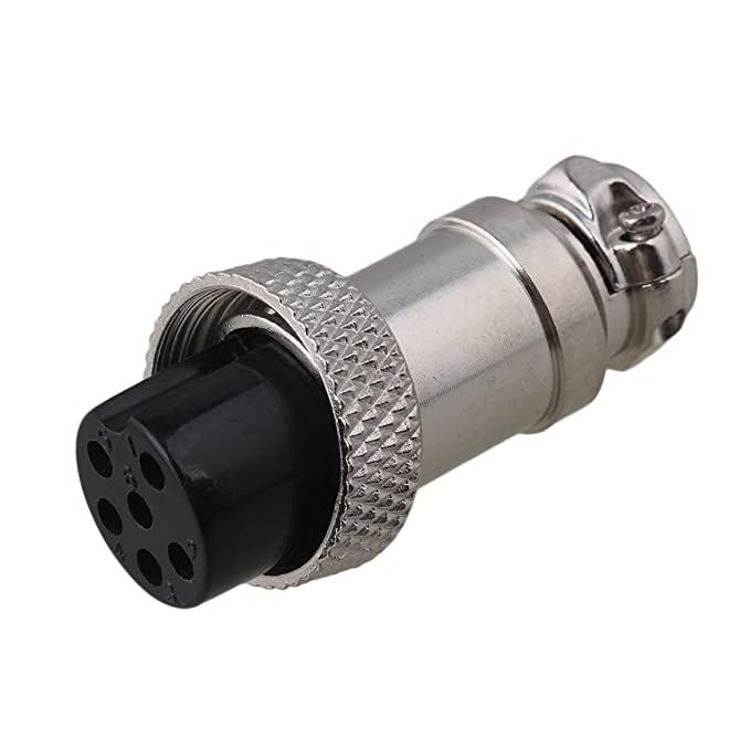 Pro3D GX16 6-Pin Circular Aviation Socket Plug Male and Female Panel Connector 1