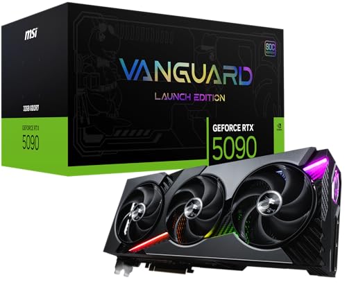 グラフィックボード・グラボ・ビデオカード MSI RTX 5090 Vanguard Launch Edition MSI GeForce RTX 5090 32G Vanguard SOC Launch Edition Graphic