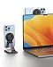 SODI Continuity Camera Mount for MacBook&iPhone，Mag-Safe Webcam Mount Stand for Desk, Adjustable & Foldable Magnetic Phone Stand Compatible with OS Ventura, iPhone 16/15/14/13/12 Series Facetime