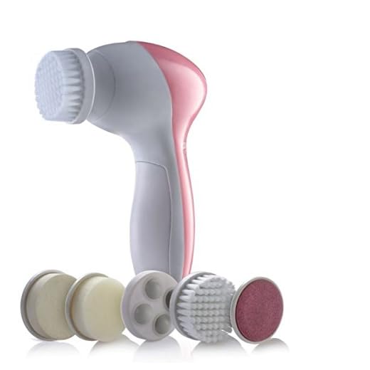 Nova NFM-2507 5 in 1 Compact Face Massager (Pink)