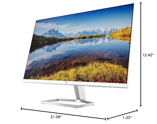 Image of HP Series 3 Pro 324pe 24 inch 100Hz FHD IPS Monitor with Adjustable Tilt | Built-in Dual 2W Speakers, Swivel /Pivot /Height, VESA Mount, VGA, Displayport, HDMI w /DKZ Hub, Black (B1GM5AA#ABA)