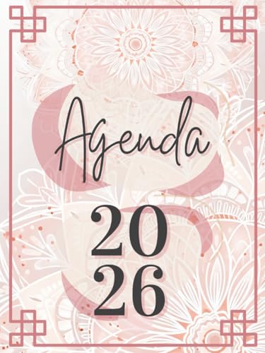 Agenda 2026: Diseno Minimalista con Espacio para Prioridades | Planificador diario semanal y mensual | Organizador personal para