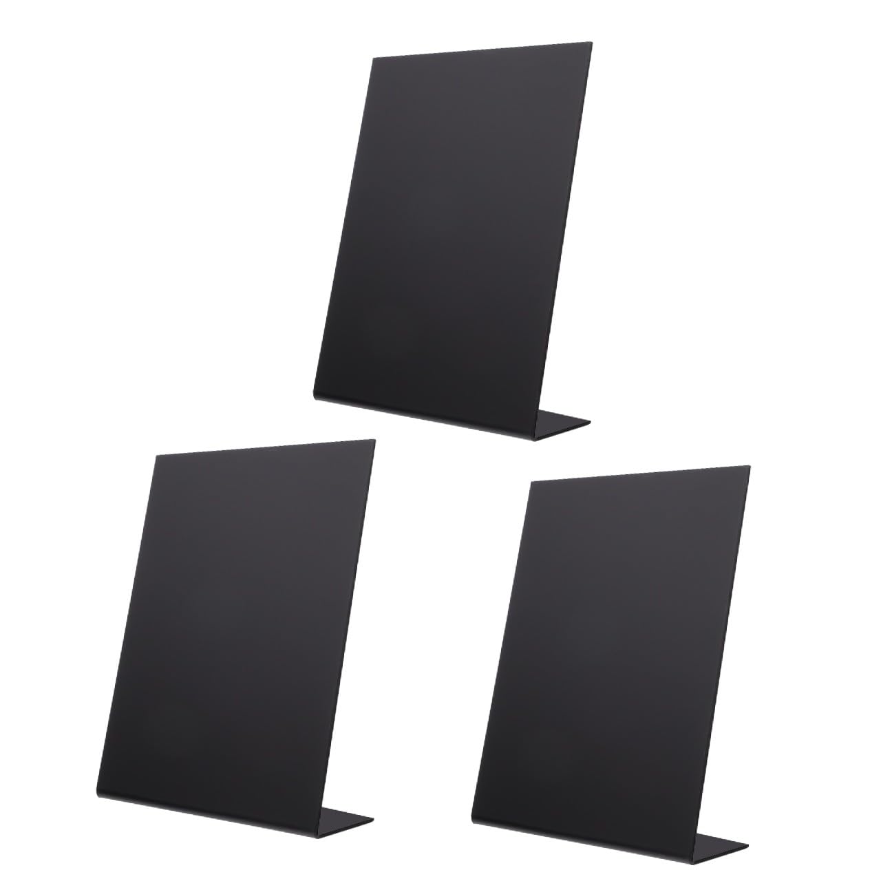SHINEOFI 3stücke Kreidetafel Für Hochzeits Und Tischdekoration Einseitige Nachrichtentafel Kreative Botschaften Und Notizen Wohnaccessoires Für Zuhause Und Veranstaltungen