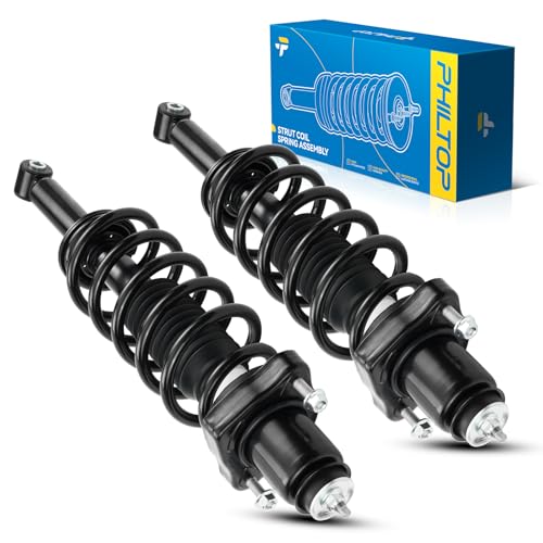 Image of PHILTOP Rear Complete Struts Shock Absorber for 200 2011-2014, Avenger 2008-2014, Sebring 2007-2010, Quick Suspension 171126 * 2, Struts with Coil Spring Assemblies SAA925 2 PCS
