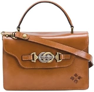 Womens Vintage Vegetable Tan Porcili Top Handle Bag