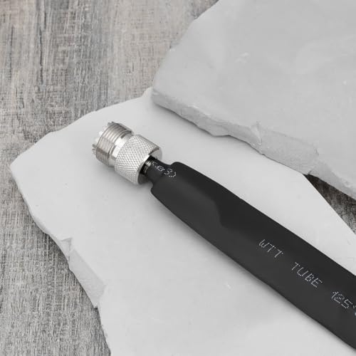 YINETTECH UHF CB Koaxialkabel Buchse auf Buchse, Koaxialkabel für GSM-System, GPS-Navigationssystem, drahtlose Kommunikation, 30 cm, 50 Ohm, 1 Stück