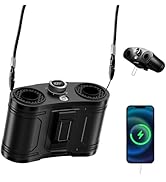 Amazon | ONRIU 腰掛け扇風機 ベルトファン【2025強力冷却