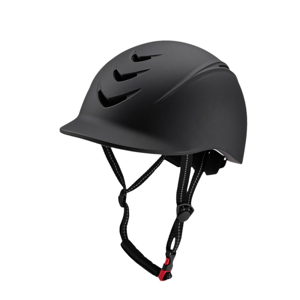 Casco da equitazione per bambini, regolabile, per ragazze e ragazzi, ventilato per equitazione, ciclismo, sci