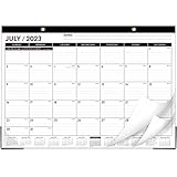 Desk Calendar 2023-2024 - 18 Months Large Desk Calendar from July 2023 - December 2024, 16.8" x 12"