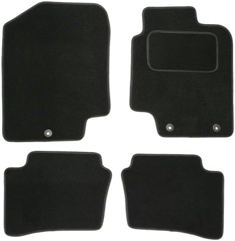 MrCarMats AG4468POLY Tailored Car Floor Mat, Black