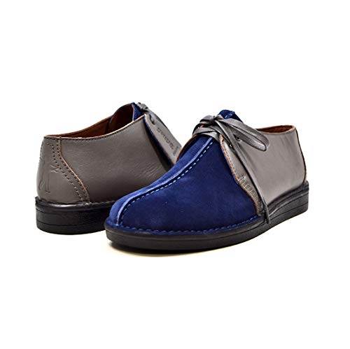 British Collection Kingston Men Leather and Suede Lace up