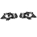 CarWorld pour Ford Mondeo 2013-2016, 2X calandre de Couvercle de Lampe antibrouillard Avant