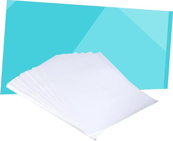 100pcs A4 Sublimation Heat Transfer Printing Paper for Printers Bright White for T-Shirt Transfers Easy to Use for DIY Projects