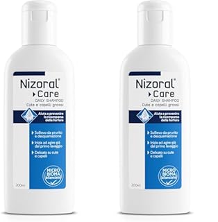 EG Nizoral Care Shampoo Cute e Capelli Grassi | Protezione Continua da Forfora e Prurito | Azione 3 in 1 Clinicamente Testata| 400 ml