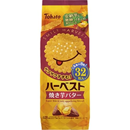 東ハト ハーベスト 焼き芋バター 8包×12袋のサムネイル