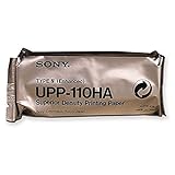 Photo Gallery carta ecografica sony upp-110ha, supporto di stampa monocromatica in b/n a densità superiore (tipo iv), per ultrasuoni e radiologia, formato a6, misura 110 mm x 18 m, 10 rotoli