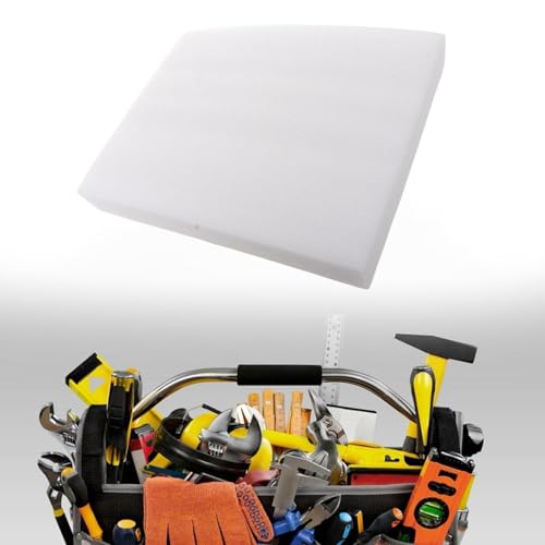 Generic Tool Box Foam Insert Wrapping Non Slip Cuttable, Packing Foam Pad, Tool Box Foam Sheet, for Camera Case Transport Padding, 40x30x2.5 cm