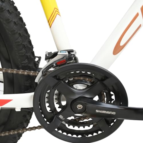Image of CROW - Viper MAX 24 Speed Aluminium Cycle 27.5T 24 Geared Bicycle for Men with Front Zoom Lockout Suspension & Jak Dual Disc Brake Mountain Bike | Ideal for 14+ Years, Unisex.