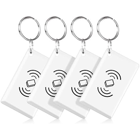 Kucacci Smart Lock Key Fob, IC Card, 4 Pack Cover